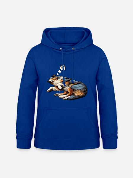 Australian Shepherd Aussie Aussiebesitzer Aussies - Frauen Hoodie - Royalblau