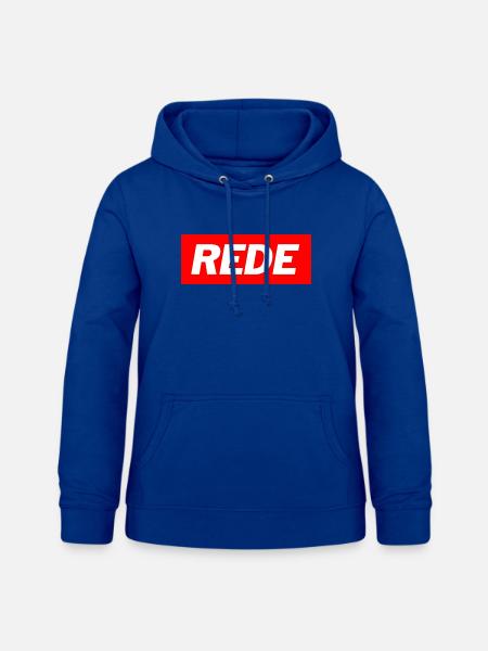 Rede - Funny Deutsche Memes - Frauen Hoodie - Royalblau