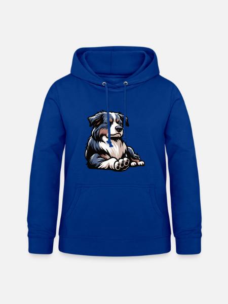 Australian Shepherd Aussie Aussiebesitzer Aussies - Frauen Hoodie - Royalblau