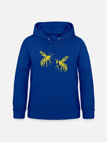 Biene Wespe - Frauen Hoodie - Royalblau
