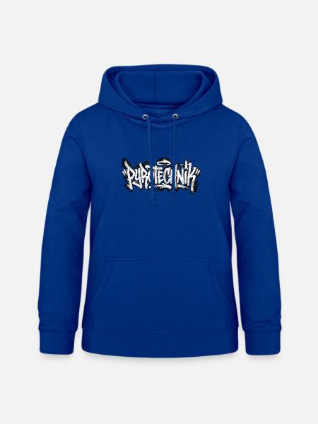 Pyrotechnik Graffiti - Frauen Hoodie - Royalblau