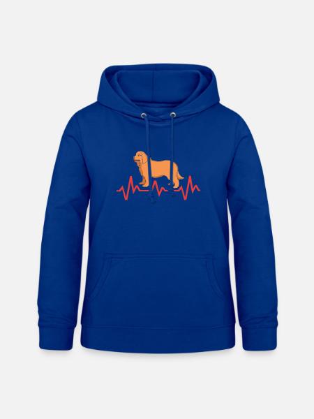 Neufundländer - Frauen Hoodie - Royalblau