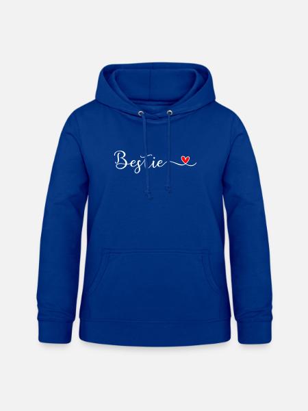 Beste Freundin - Frauen Hoodie - Royalblau