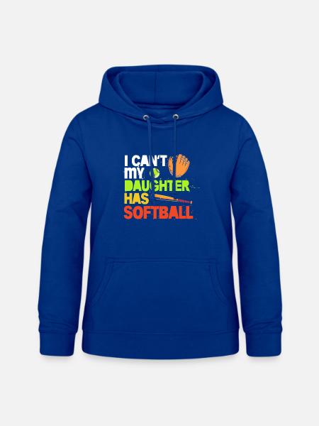 Softball Mutter Softball Mama - Frauen Hoodie - Royalblau