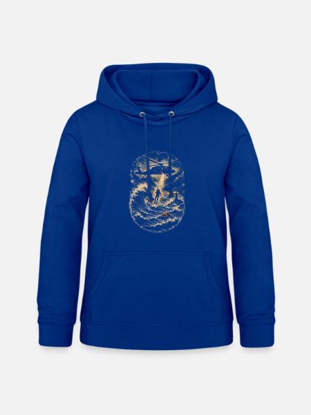 Küstenwache Rettungsschwimmer - Frauen Hoodie - Royalblau