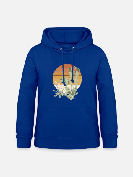 WüstenSand im Abendlicht - Frauen Hoodie - Royalblau