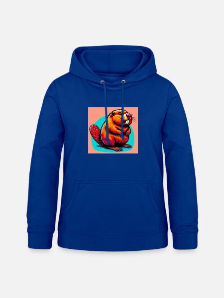 Bieber - Frauen Hoodie - Royalblau