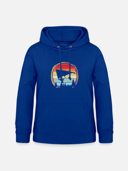 Gleitschirm Gleitschirmflieger Gleitschirmfliegen - Frauen Hoodie - Royalblau