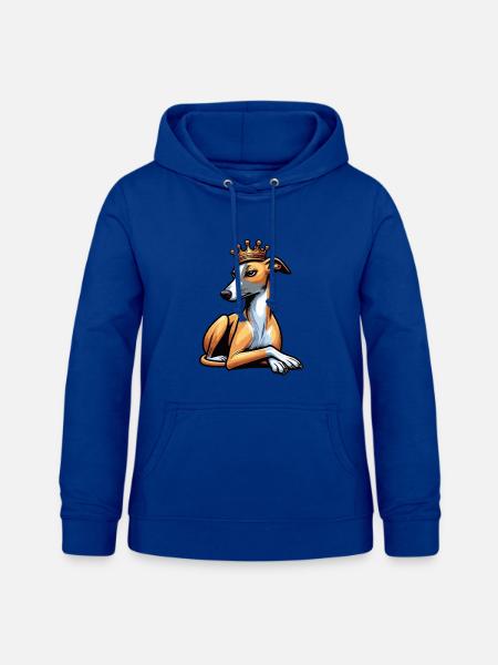 Whippet Windhund Whippets Windhundbesitzer - Frauen Hoodie - Royalblau