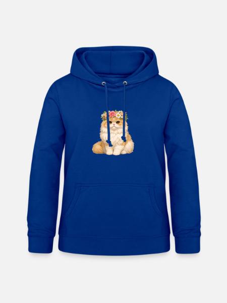 Perserkatze - Frauen Hoodie - Royalblau