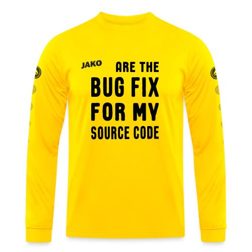 Programmierer Beziehung Liebe Source Code Spruch - JAKO Trikot Team Langarm