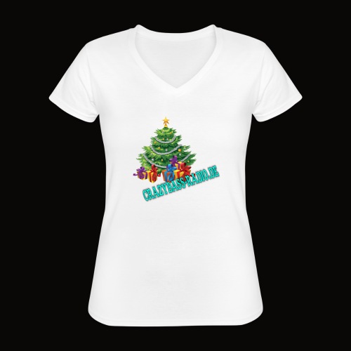 Baum - Klassisches Frauen-T-Shirt mit V-Ausschnitt