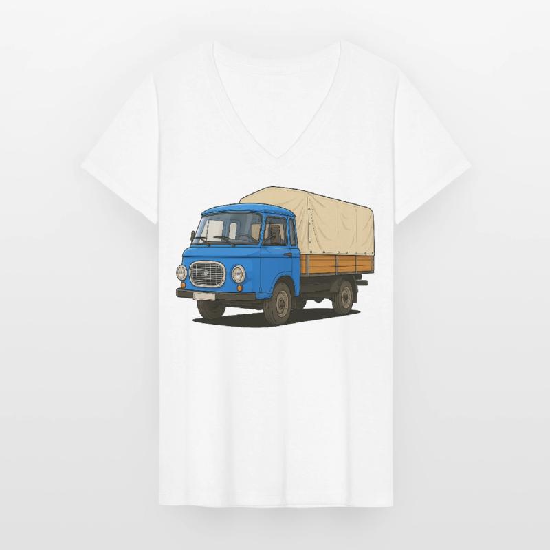 Plateau Est T-shirt col V Femme