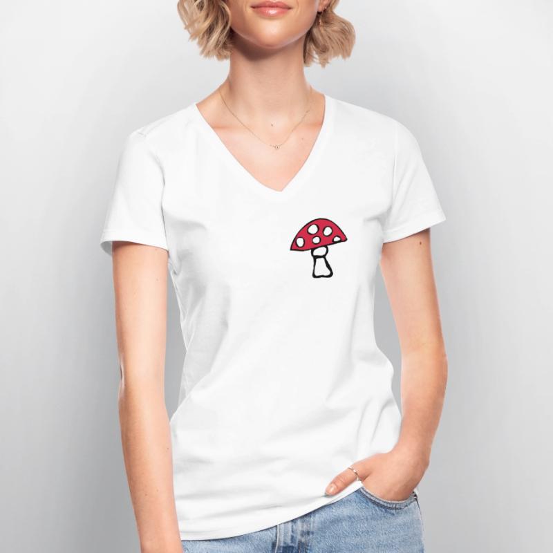 Toadstool Women's V-neck T-shirt