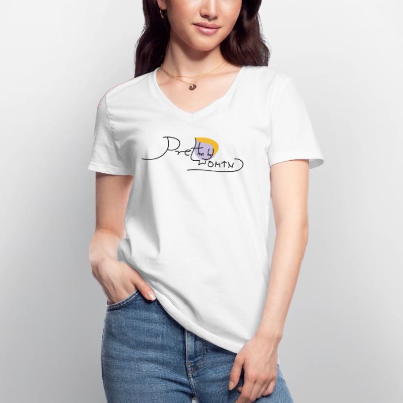 pretty Women's V-neck T-shirt