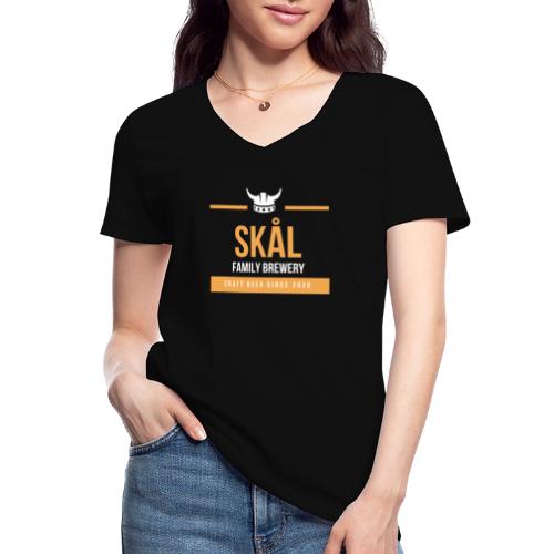 SKÅL Family Brewery logo - Klassiek vrouwen T-shirt met V-hals