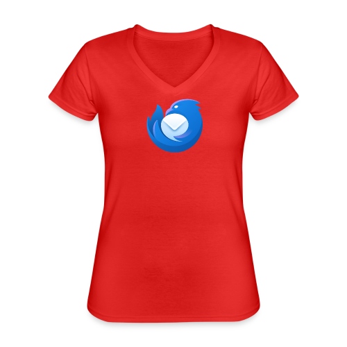 Thunderbird logo Full color - Classic Women's V-Neck T-Shirt