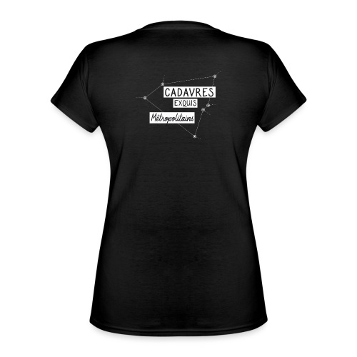 Cadavres Exquis Métropolitains - T-shirt classique col V Femme