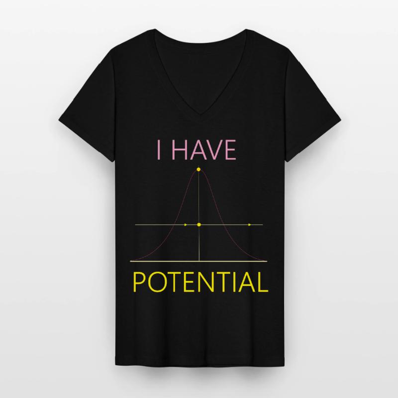 Future Physicist Science Nerd I Women's V-neck T-shirt