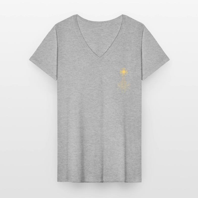 Computer Programming Computer Programmer CPU Proce Frauen-T-Shirt mit V-Ausschnitt