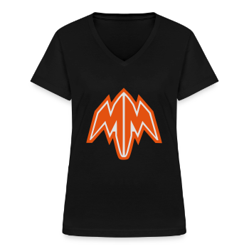 Pedstatt Logo 01 - Frauen-T-Shirt mit V-Ausschnitt