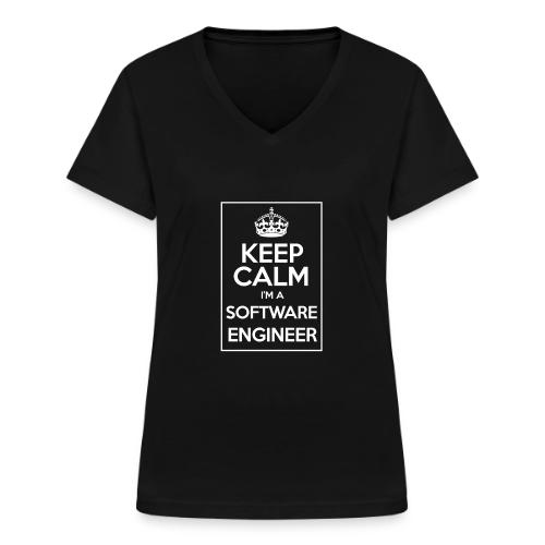 I'm a software Engineer - Frauen-T-Shirt mit V-Ausschnitt