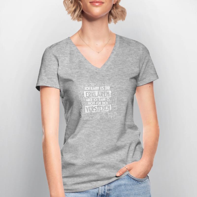 Informatiker Informatik Programmierer Nerd Geek Frauen-T-Shirt mit V-Ausschnitt