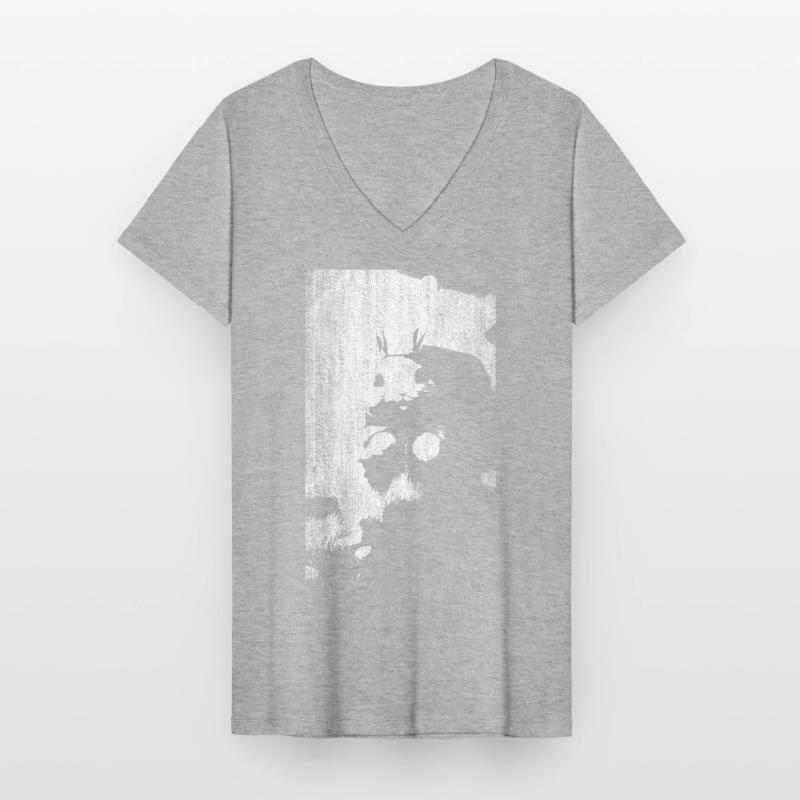 Easter Rabbit Rabbit Easter Women's V-neck T-shirt