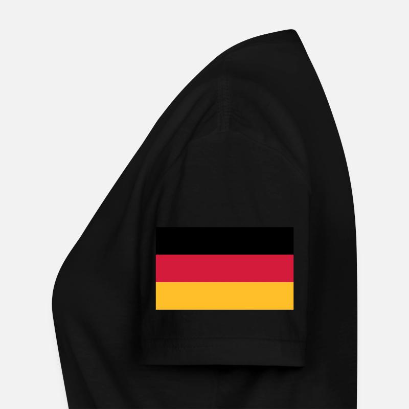 Deutschland Frauen-T-Shirt mit V-Ausschnitt
