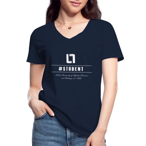 LFH Student - Klassisches Frauen-T-Shirt mit V-Ausschnitt