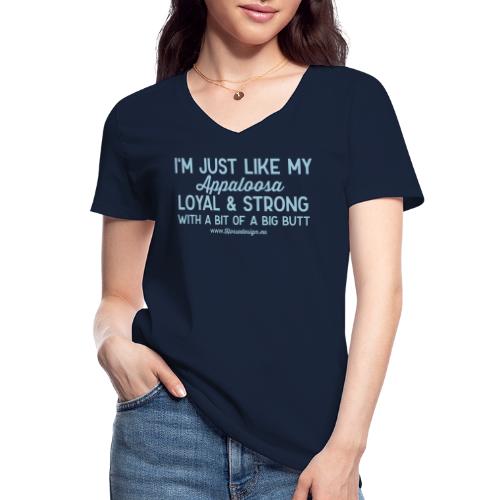 Appaloosa - Big Butt - Klassisches Frauen-T-Shirt mit V-Ausschnitt