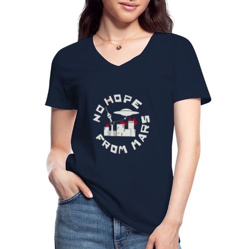 Berlin - No Hope From Mars - Klassisches Frauen-T-Shirt mit V-Ausschnitt