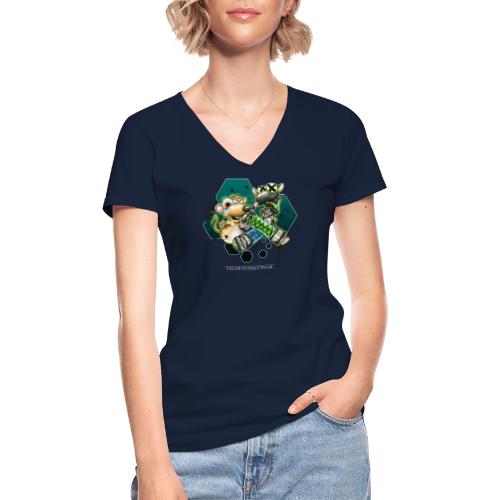rats - Klassisches Frauen-T-Shirt mit V-Ausschnitt