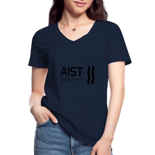 Non-optimized - Klassisches Frauen-T-Shirt mit V-Ausschnitt