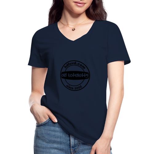 OK 2016 Anniversery - Klassisches Frauen-T-Shirt mit V-Ausschnitt