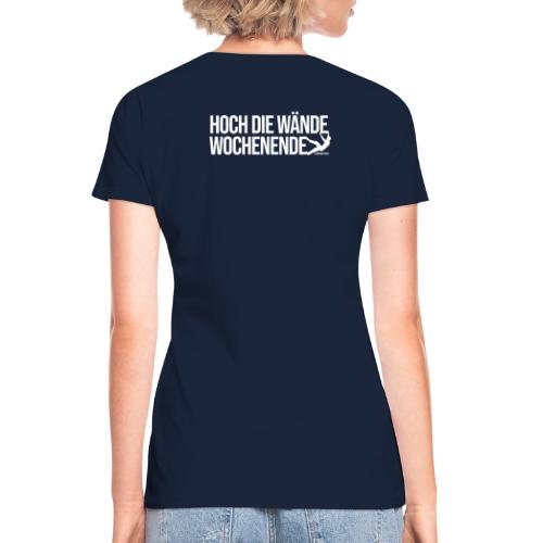 Hoch die Wände Wochenende (hell) - Klassisches Frauen-T-Shirt mit V-Ausschnitt