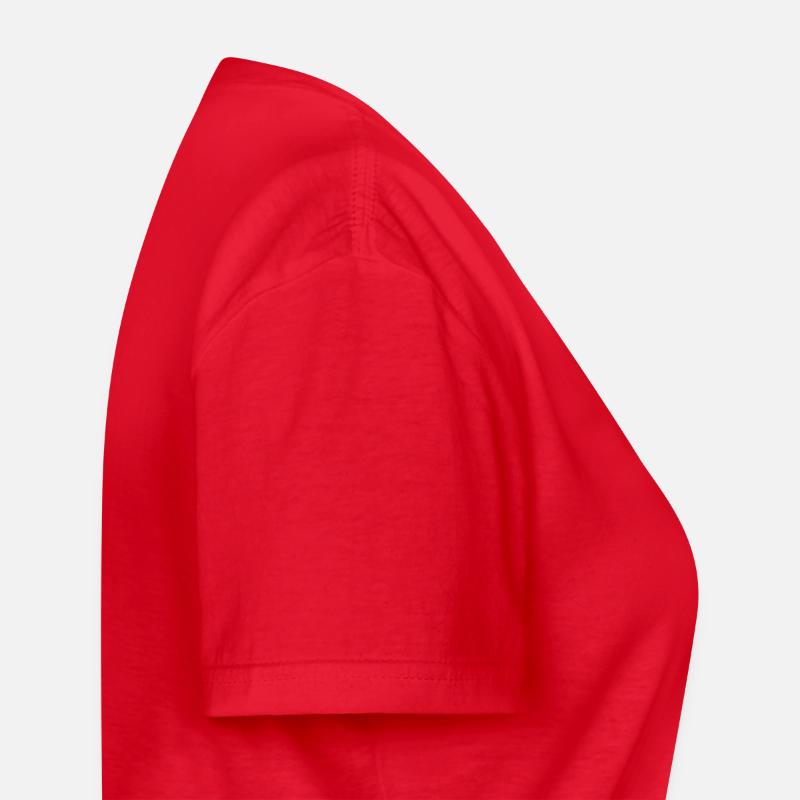 Redturquoise.Splash Frauen-T-Shirt mit V-Ausschnitt