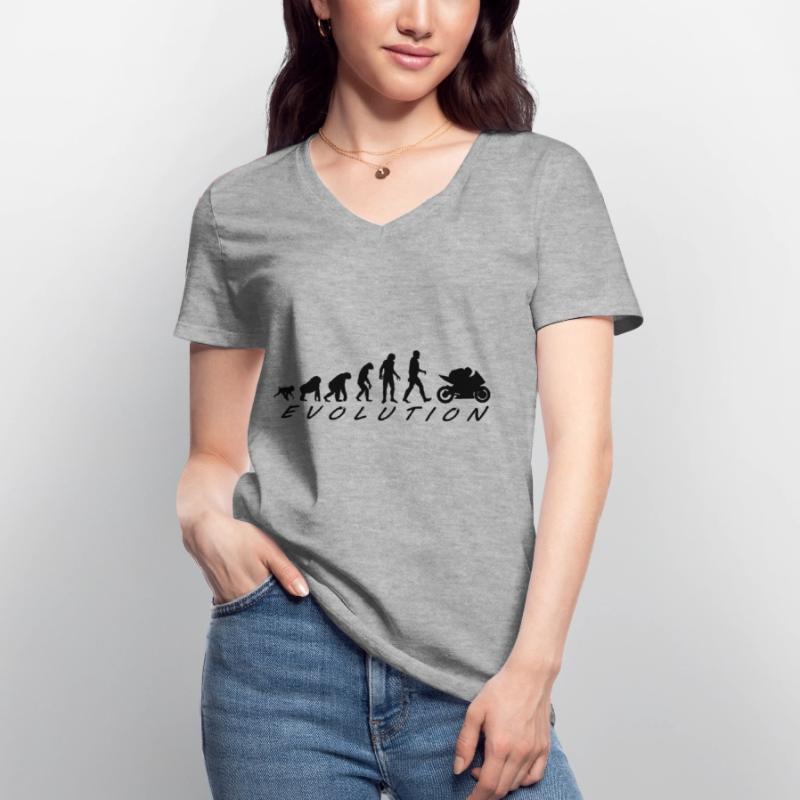Evolution Women's V-neck T-shirt