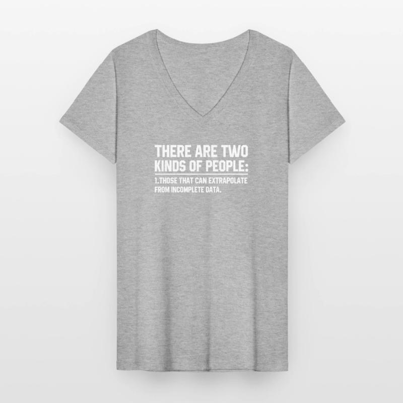 Software Developer Programmierer Frauen-T-Shirt mit V-Ausschnitt