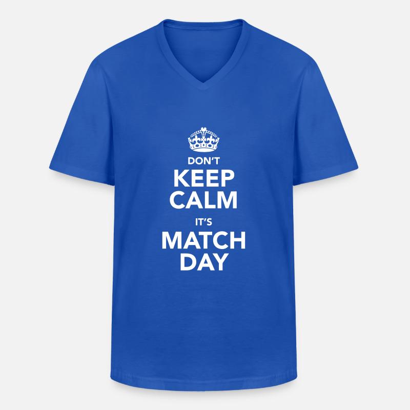 Don't Keep Calm - Männer-T-Shirt mit V-Ausschnitt - Royalblau