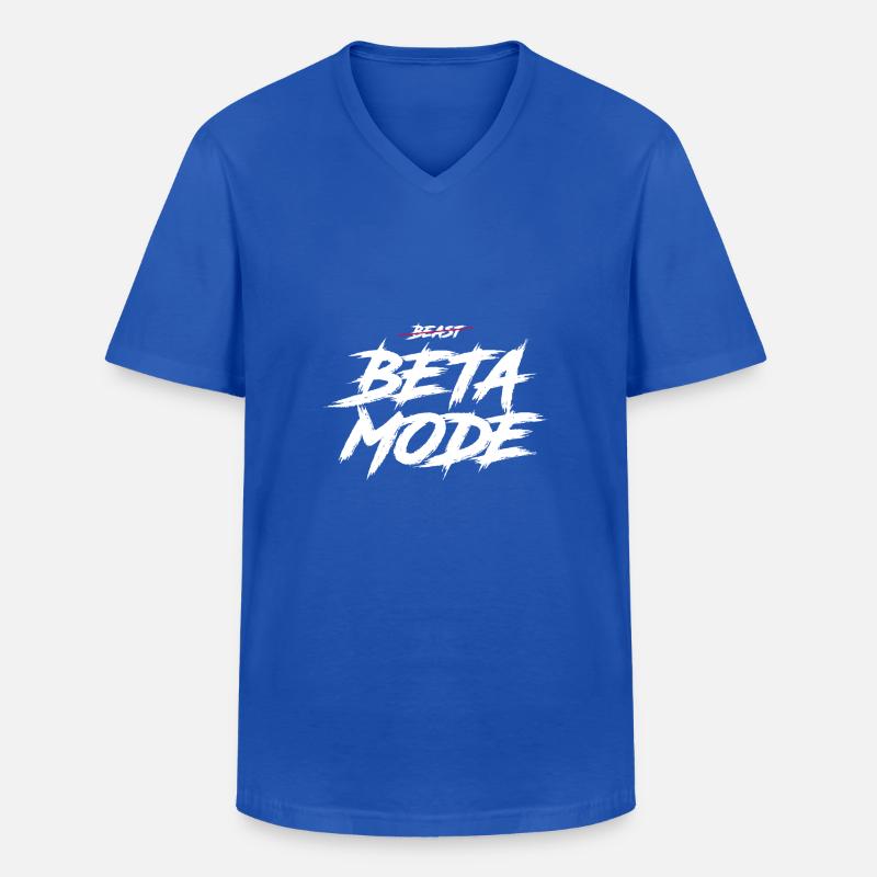 Beta Mode - Männer-T-Shirt mit V-Ausschnitt - Royalblau