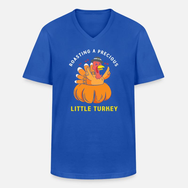 Thanksgiving Mama Mutter Oma Großmutter - Männer-T-Shirt mit V-Ausschnitt - Royalblau
