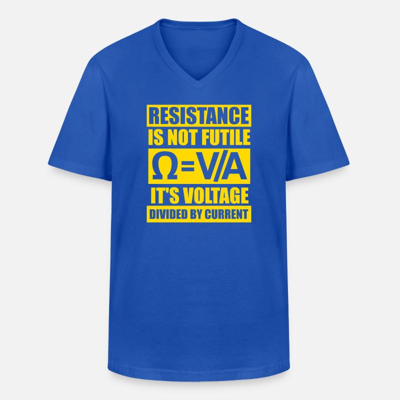 Physics Physicist Physics Student Physics Teacher - Men's V-Neck T-Shirt - royal blue