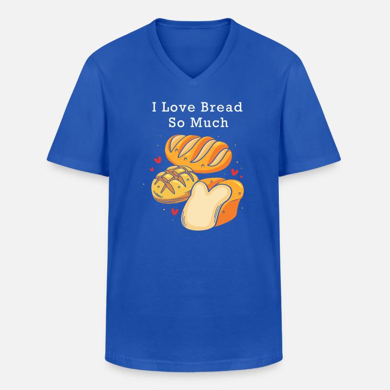 Bäcker Bäckerin Backen - Männer-T-Shirt mit V-Ausschnitt - Royalblau