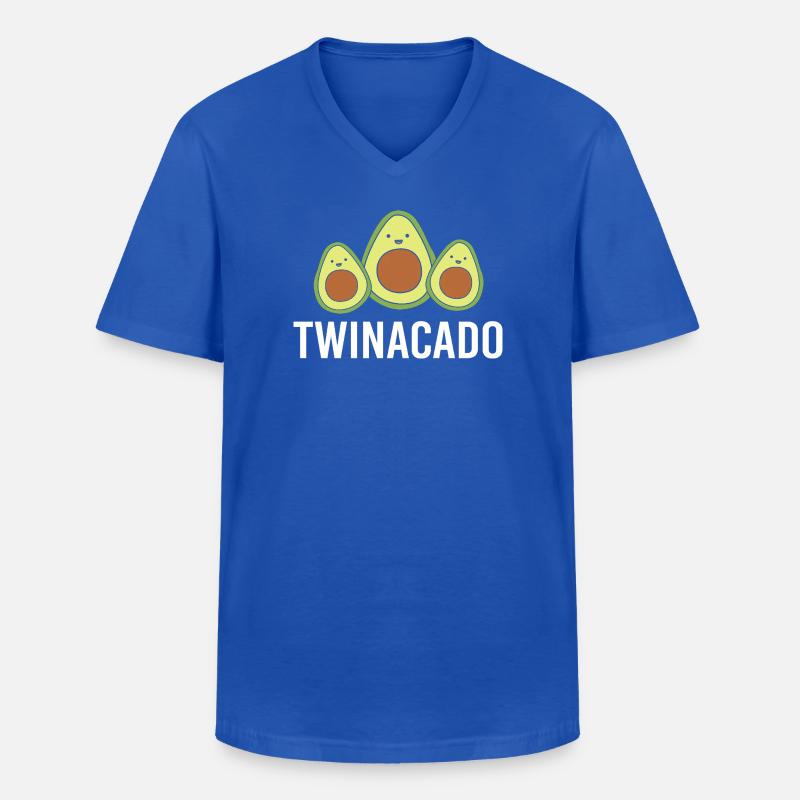 Zwilling Mutter Zwillinge Mama Geschenk - Männer-T-Shirt mit V-Ausschnitt - Royalblau