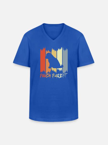 Hundebesitzer - Männer-T-Shirt mit V-Ausschnitt - Royalblau