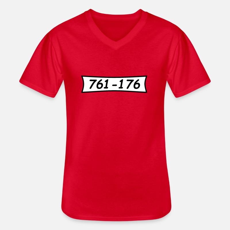Panzerknacker Nummer 761 176 - Männer-T-Shirt mit V-Ausschnitt - Rot