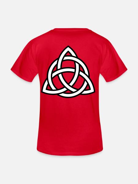 Celtic knot | Gift idea | Symbol - Men's V-Neck T-Shirt - red