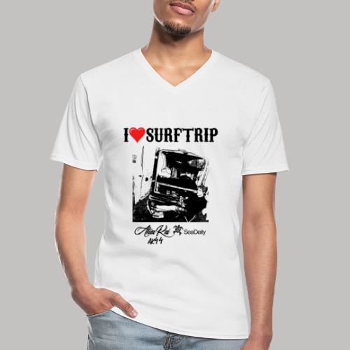 I love SurfTrip - T-shirt classique col V Homme