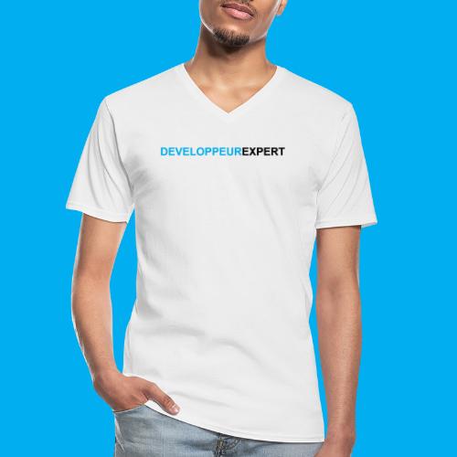 Développeur Expert - T-shirt classique col V Homme